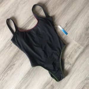 Women’s black one-piece Swimsuit
